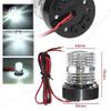 LIRU 12V DC Boat YachtLight Waterproof All Round 360 Marine Navigation Light Fits pontoon,yacht,skeeter,for Touring car,fishing boat,speed boat and other boats view 4