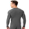 Compression Shirt Men Long Sleeve Thermal Workout Shirts Athletic Basketball Base Layer Undershirts Sports Top view 3