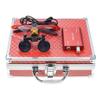 5W LED Headlamp with Filter + 2.5X 420 Binocular Loupes Magnifying Glasses Aluminum Box (Red) view 2