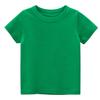 Little Boy Girl T-Shirts Tops, Kids Baby Short Sleeve Cotton Tops Tee Crew Neck Solid Color Shirts Summer Casual Clothes (Green,1-2T,1 Year,2 Years) view 1