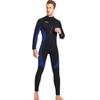 Men Women Premium 3mm Neoprene Fullbody One-Piece Wetsuit Keep Warn Black Purple Fishing Spearfishing Freediving Scuba Diving Suits Surfing Suit XXXL view 2