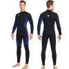 Men Women Premium 3mm Neoprene Fullbody One-Piece Wetsuit Keep Warn Black Purple Fishing Spearfishing Freediving Scuba Diving Suits Surfing Suit XXXL view 3