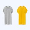 Little Boy Girl T-Shirts Tops, Kids Baby Short Sleeve Cotton Tops Tee Crew Neck Solid Color Shirts Summer Casual Clothes (Yellow,1-2T,1 Year,2 Years) view 2