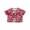 Tampa Bay Buccaneers NFL Womens Tie-Dye Big Logo Crop Top view 3
