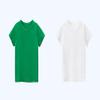 Little Boy Girl T-Shirts Tops, Kids Baby Short Sleeve Cotton Tops Tee Crew Neck Solid Color Shirts Summer Casual Clothes (Green,2-3T,2 Years,3 Years) view 2