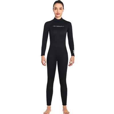 Men Women Premium 3mm Neoprene Fullbody One-Piece Wetsuit Fishing Spearfishing Freediving Scuba Diving Suits Surfing Swimming Suit XXL
