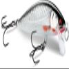 Rapala Countdown Elite 3.7 inches (9.5 cm) Fishing Hook Minnow, 1 Piece view 2