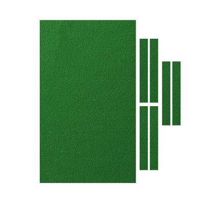 Scott Edward Professional Pool Table Felt fits Standard 7/8/9 Foot Table, Snooker Indoor Billiard Pool Table Cloth Accessories with Cushion Cloth Strip, 3 Colors for Choice (Fits 9' pool table, Green)