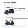 BestAccess Golf Cart EZGO Brake Assembly | Rear Brake Cluster Fits 1996-up EZGO TXT PDS Medalist and 1993-up Yamaha G14 G16 G19 G20 G21 G22 OEM#70998-G01 70998-G02 (2PCS) view 4