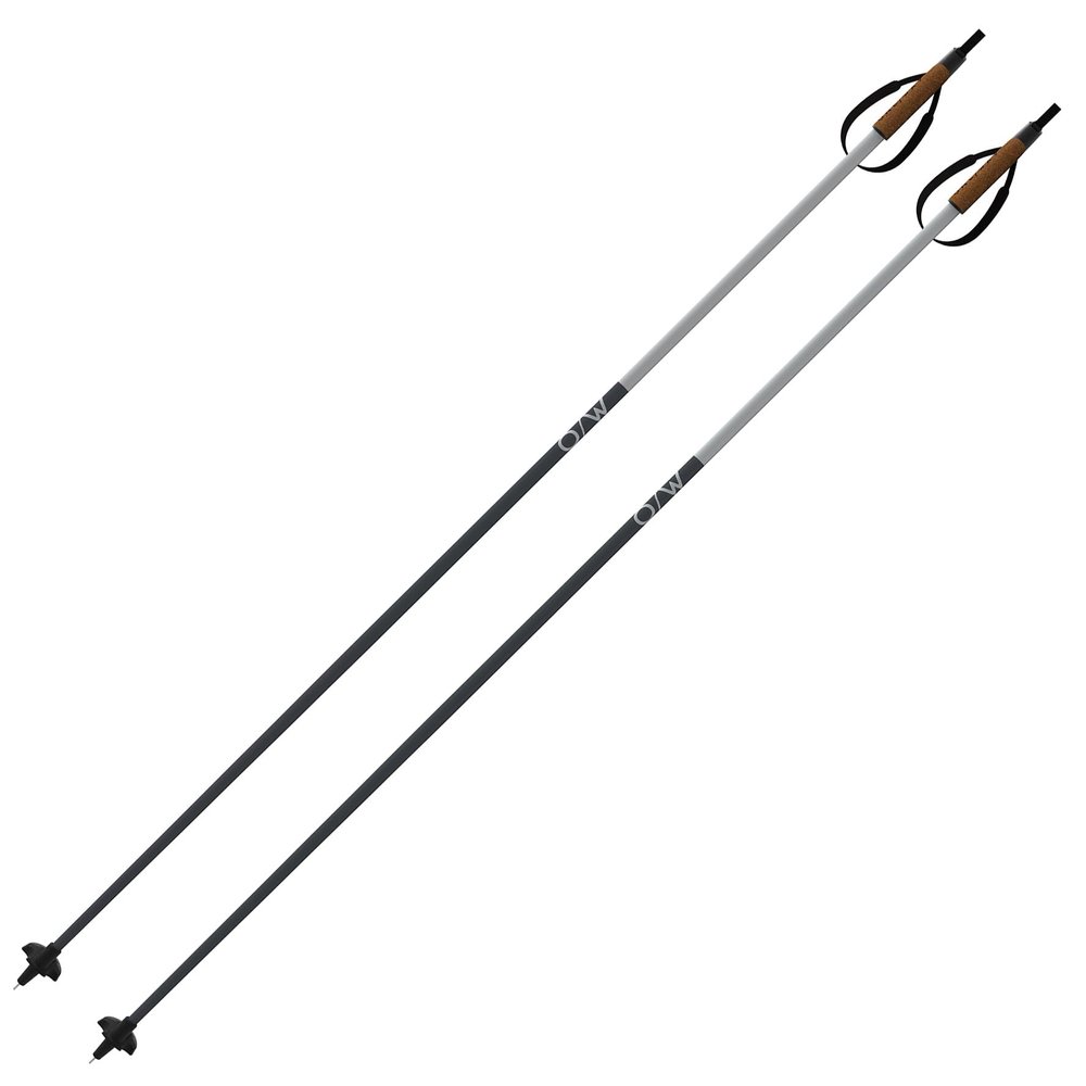 ONE Way Diamond 3 Durable Lightweight Easy-to-Use Cross Country Nordic Ski Poles with Cork Grips - Basic Performance Poles for Beginners, 130