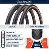 AMERICAN CLASSIC Gravel Bike Tire, Replacement Tire for Gravel Bicycle, All-Around Grip for Mixed Surfaces - Aggregate, 700 x 40c, 700 x 45c, 650b x 47 (700 x 40c - Black - Tubeless) view 3