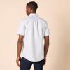 Amazon Essentials Men's Slim-Fit Short Sleeve Stretch Oxford Shirt with Pocket, Light Grey, XX-Large view 3