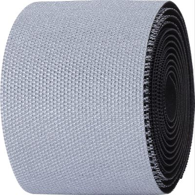 BBB BHT-17 Bicycle Bar Tape, Reflective Ribbon, 7.9 x 1.2 inches (200 x 3 cm), Black/Silver Reflection