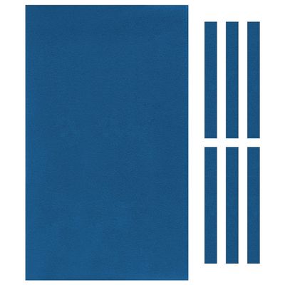 Scott Edward Professional Pool Table Felt fits Standard 7/8/9 Foot Table, Snooker Indoor Billiard Pool Table Cloth Accessories with Cushion Cloth Strip, 3 Colors for Choice (Fits 9' Blue)