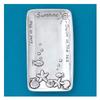 Basic Spirit Small Pewter Jewelry Tray - Shells and Fish - Home Decorative Bowl Wedding Christmas Gift, Jewelry Display, Ring Holder Storage Display Organizer for Ocean Beach Coastal Lover view 1