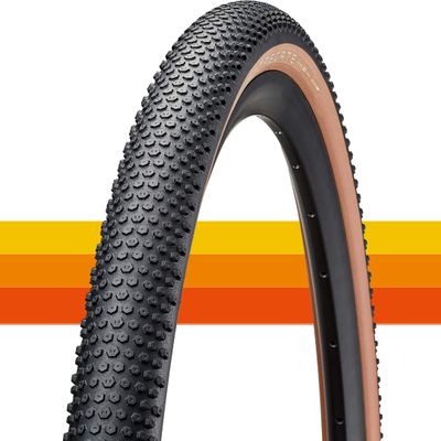 AMERICAN CLASSIC Gravel Bike Tire, Replacement Tire for Gravel Bicycle, All-Around Grip for Mixed Surfaces - Aggregate, 700 x 40c, 700 x 45c, 650b x 47 (650b x 47 - Tan - Tubeless)