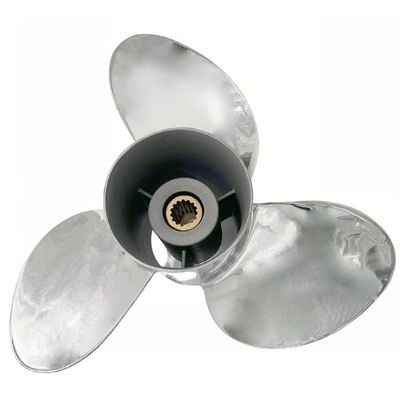 Boatman Outboard Propeller 14x21 Stainless Steel Fit Suzuki Boat Engines 50HP-140HP 3 Blades 15 Spline Tooth RH