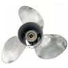 Boatman Outboard Propeller 14x21 Stainless Steel Fit Suzuki Boat Engines 50HP-140HP 3 Blades 15 Spline Tooth RH view 1