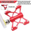 SPYMINNPOO 1 Pair K5 Quick Release Pedals Aluminum Alloy Bearing Pedals for Road Folding Bikes 4 Colors(Red (Boxed)) view 2