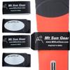 Mt. Sun Gear Alpine Adjustable Hook and Loop Ski Wraps, Ski Fastener Tape Straps Ties, Fits for Narrow and Wide Fat Skis view 1
