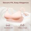 Momcozy Nursing Bras for Breastfeeding, YN21 Seamless Ultra Comfort Maternity Bra, Natural Shape, Pregnancy Sleep Bralette view 3