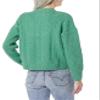 Amazon Essentials Women's Cable Knit Sweater, Soft-Touch Modern Crewneck, Sage Green, XX-Large, Plus Size Available view 2