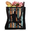 32nd Birthday Mens Basketball Retro Vintage Distressed Style Tote Bag view 4