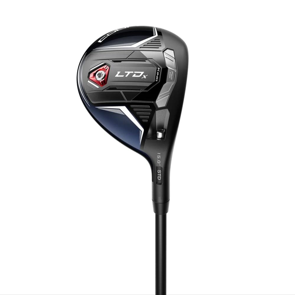 Cobra Golf 2022 LTDX Fairway Gloss Peacoat-Red (Men's, Left Hand, Project X Hzrdus Smoke im10 60, Stiff Flex, 3w-15)