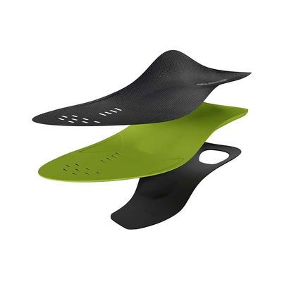 ERGON Unisex IP Pro Solestar Insole, Black/Green, 42/43 EU