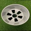 6" Putting Green Cup- USGA Regulation 4.25- Aluminum- Ivory 3pack Bundle view 4
