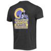 Starter Men's Black Los Angeles Rams Vamos T-Shirt view 3