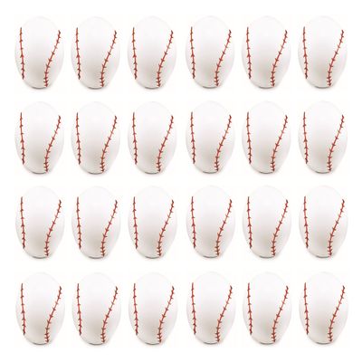 Tiger Tail Sports Recreational-Quality (1-Star, 40mm) Ping Pong Balls (Baseball, 24-Pack)