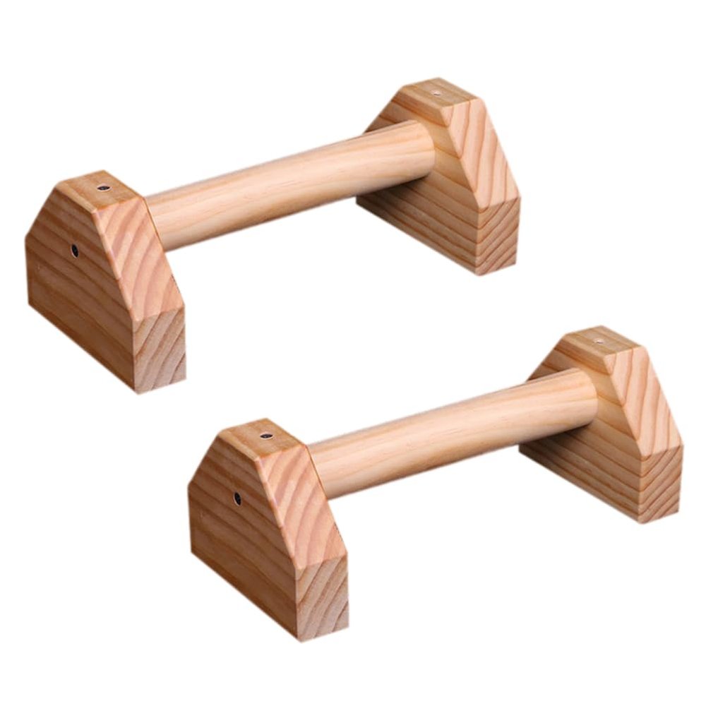 Muscles Fitness Equipment Pine Stand Pushup Handles for Floor Building Accessories