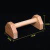Muscles Fitness Equipment Pine Stand Pushup Handles for Floor Building Accessories view 4