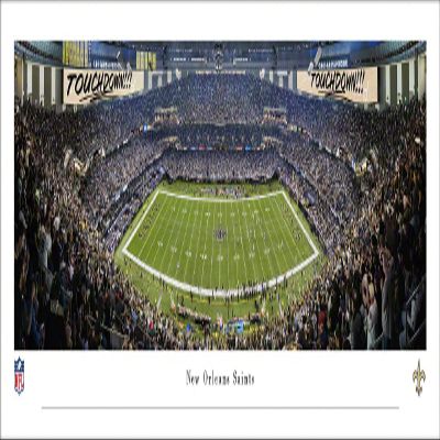 New Orleans Saints - Unframed 40 x 13.5 Poster by Blakeway Panoramas