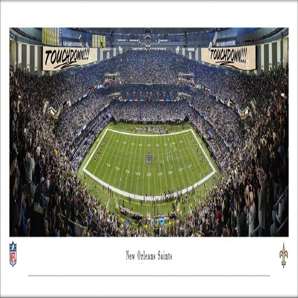 New Orleans Saints - Unframed 40 x 13.5 Poster by Blakeway Panoramas