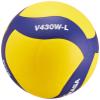 Mikasa V430W-L Volleyball Practice Ball, Lightweight No. 4, For Elementary School Students, Yellow/Blue, Recommended Inner Pressure: 0.3 kgf/cm view 3