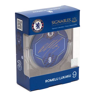 Signables Signature Disk - Chelsea (Romelu Lukaku) /Merch