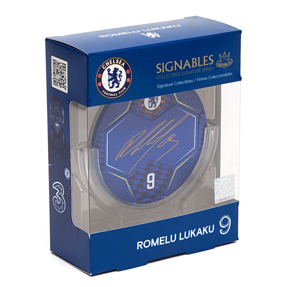 Signables Signature Disk - Chelsea (Romelu Lukaku) /Merch