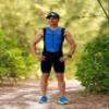Synergy Triathlon Trisuit - Men's Race Sleeveless Tri Suit (Ocean, Small) view 2