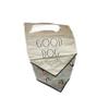 Butterfly Findings (BF) Pet/Dog Bandana Set - Good Dog (S/M) 2-Ply Poplin Cotton Scarf, Drool Bib, Handkerchief, Puppy & Adult Dogs view 2