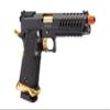 Lancer Tactical Knightshade Hi-Capa Gas Blowback Full Metal Airsoft Pistol-330 FPS view 3