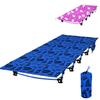 Kids Camping Cot and Toddler Travel Bed | Lightweight and Compact Cots for Sleeping | 59 x 27.5 x 5.3  Portable Folding Cot for Toddler, Kids, Youth and Even Adults view 1