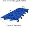 Kids Camping Cot and Toddler Travel Bed | Lightweight and Compact Cots for Sleeping | 59 x 27.5 x 5.3  Portable Folding Cot for Toddler, Kids, Youth and Even Adults view 2