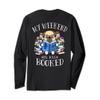 My Weekend Is All Booked Pug Dog Reading Read Book Lovers Long Sleeve T-Shirt view 1