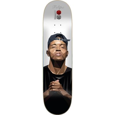 Universo Brands Plan B Gustavo Alf Skateboard Deck -7.75 - (Bundled with Free 1'' Hardware Set)