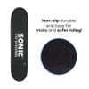 Sonic The Hedgehog 31 inch Skateboard, 9-ply Maple Desk Skate Board for Cruising, Carving, Tricks and Downhill view 3