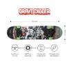 Monster Jam 31 inch Skateboard, 7-ply Maple Desk Skate Board for Cruising, Carving, Tricks and Downhill view 2