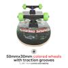 Monster Jam 31 inch Skateboard, 7-ply Maple Desk Skate Board for Cruising, Carving, Tricks and Downhill view 4