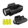 VALUE BUNDLE: Nitecore NPL30 High Performance Universal Weapon Light -1200 Lumens w/ NPL20 weapon light -460 Lumens and batteries Included view 1